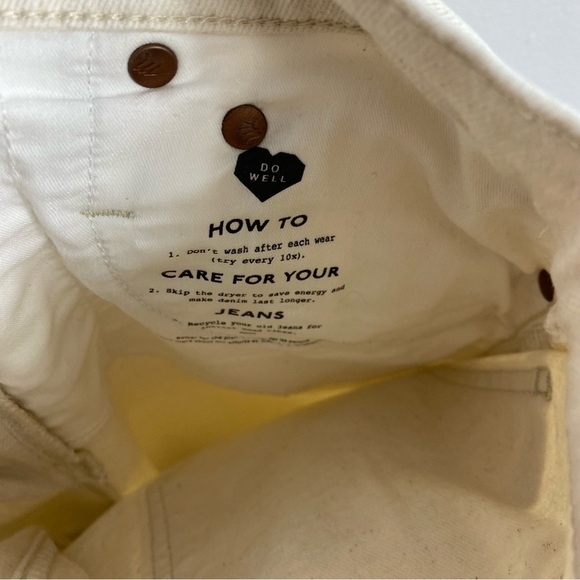 The Perfect vintage straight jeans in bone - Picture 11 of 12